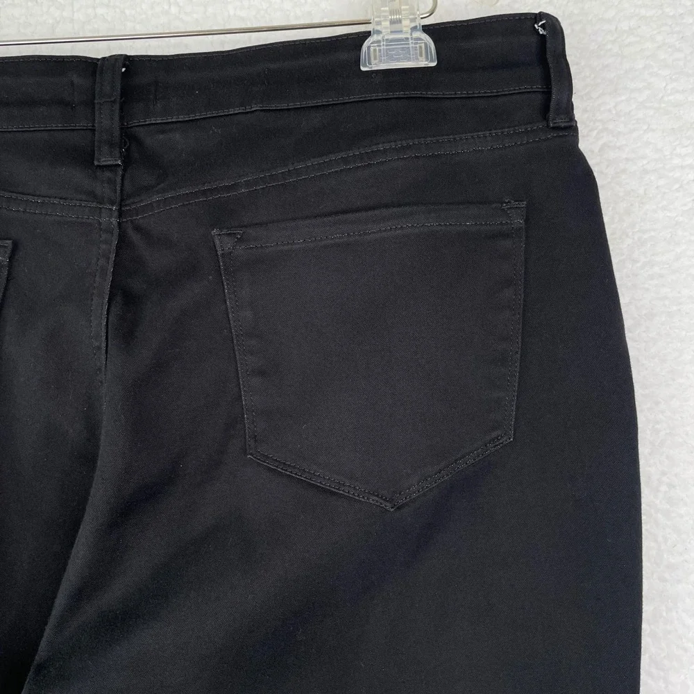 NYDJ Ami Skinny‎ Black High Rise Lift Tuck Stretch Jeans Womens No Size ? 16?